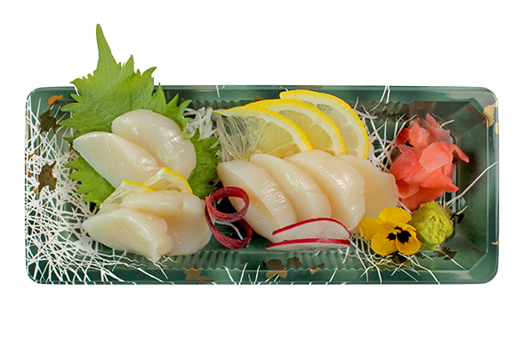 Sashimi sò điệp Nhật 