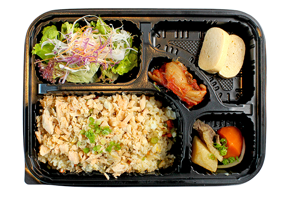 Set cơm chiên cá hồi