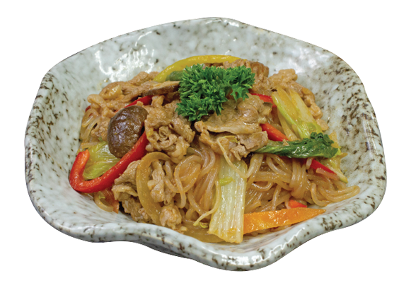 Miến bò xào Hàn Quốc