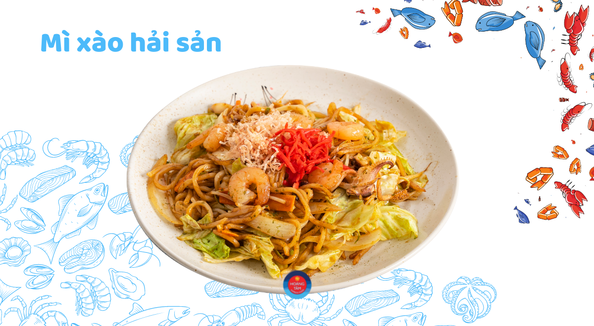 Món ngon đổi vị với Mì xào hải sản