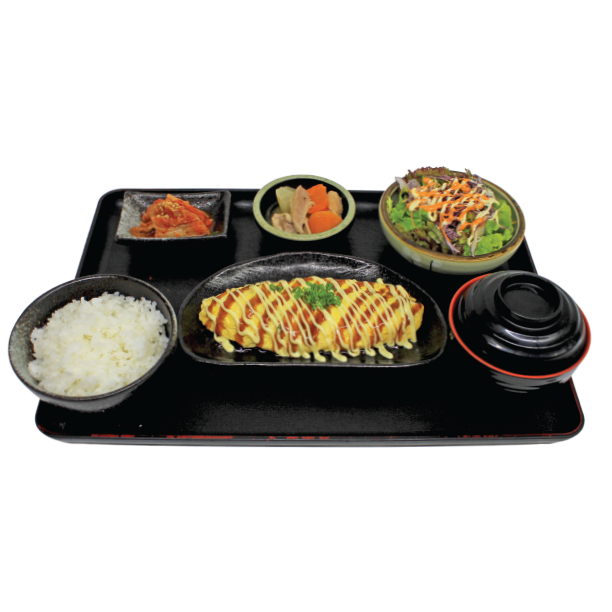 Set cơm trứng cuộn