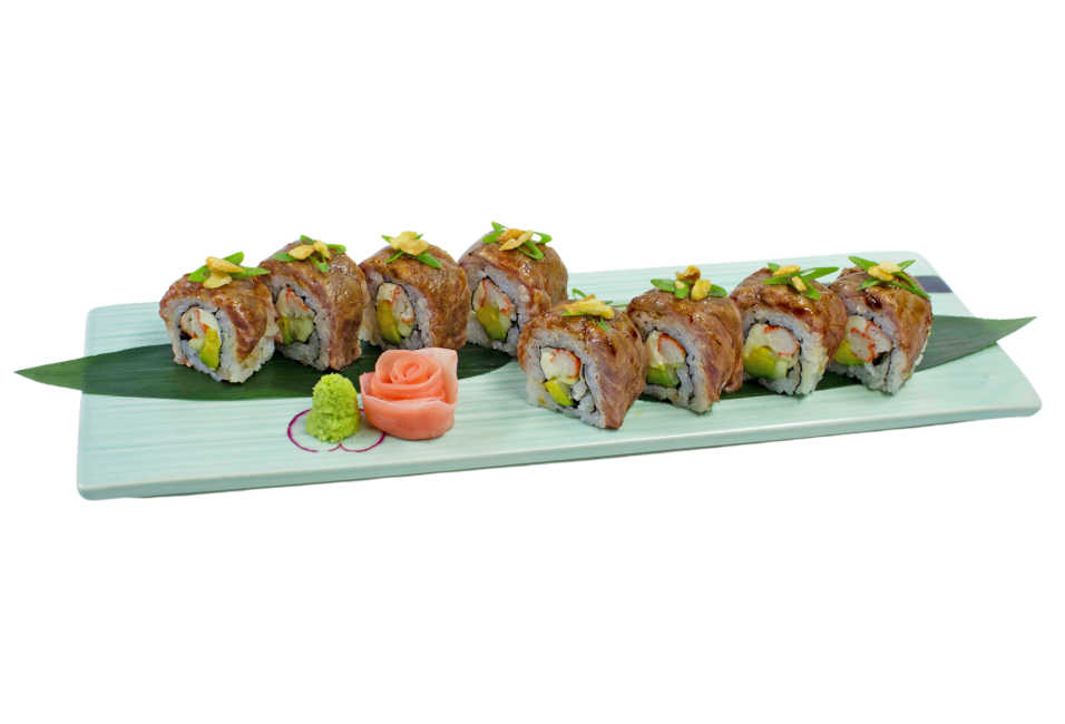 Cơm cuộn phủ bò